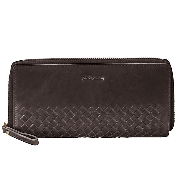 Gräs|chen Retrocharme Lottchen Geldbörse Leder 19 cm