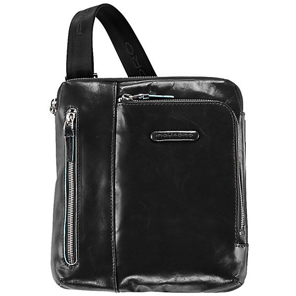 Piquadro Blue Square Umhängetasche Leder 21 cm