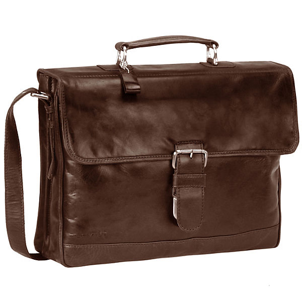 Plevier 700er Serie Aktentasche Leder 39 cm Tabletfach