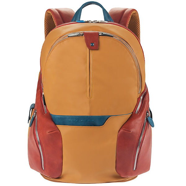 Piquadro Coleos Rucksack Leder 42,5 cm Laptopfach