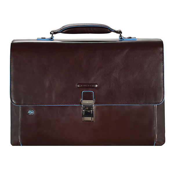 Piquadro Blue Square Aktentasche Leder 40 cm Laptopfach
