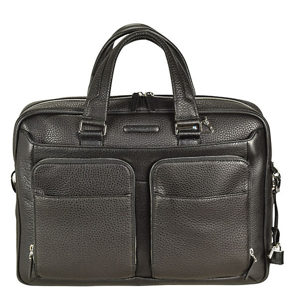 Piquadro Modus Aktentasche Leder 39 cm Laptopfach