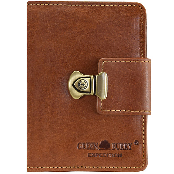 Greenburry Expedition Geldbörse Leder 9,5 cm