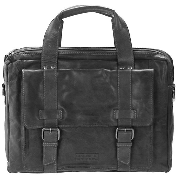 Spikes and Sparrow Bronco Business Handtasche Leder 41 cm