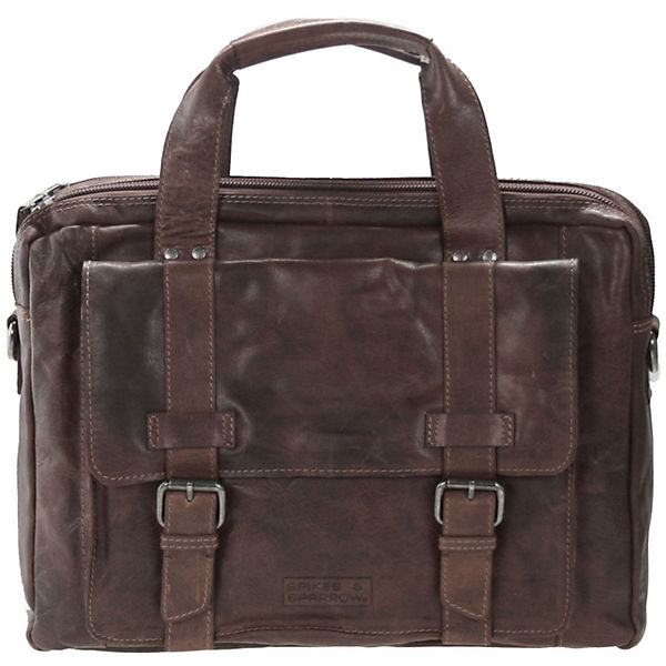 Spikes and Sparrow Bronco Business Handtasche Leder 41 cm