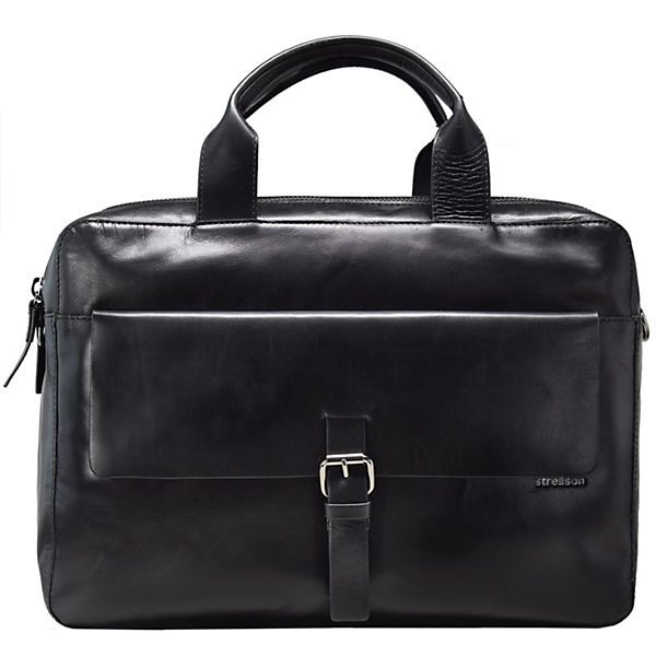 strellson Scott Aktentasche Leder 40 cm Laptopfach