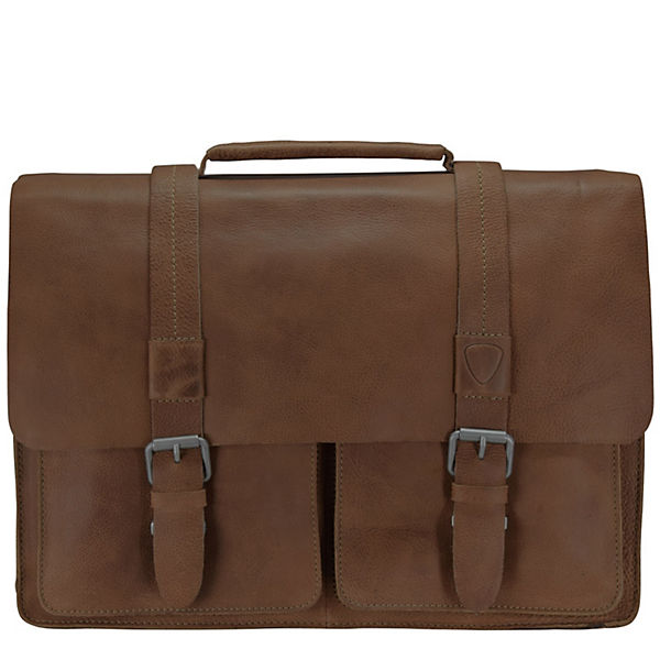 strellson Blake Aktentasche Leder 38 cm Laptopfach