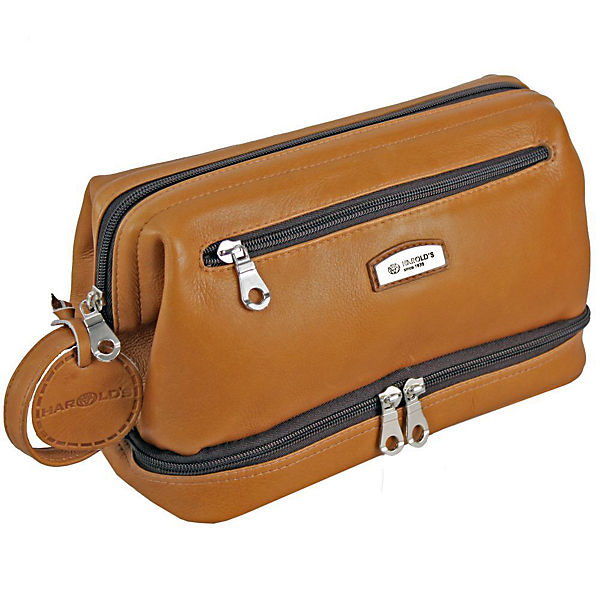 Harold's Country Kulturtasche Leder 27 cm