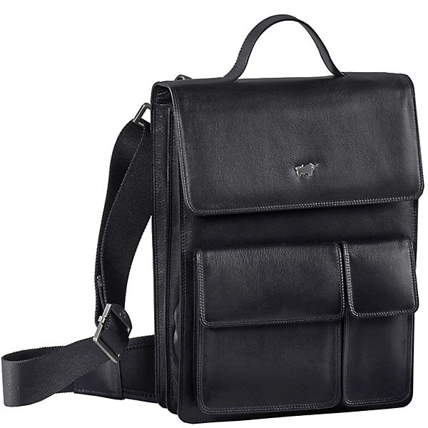 Braun Büffel Golf Umhängetasche Leder 27 cm