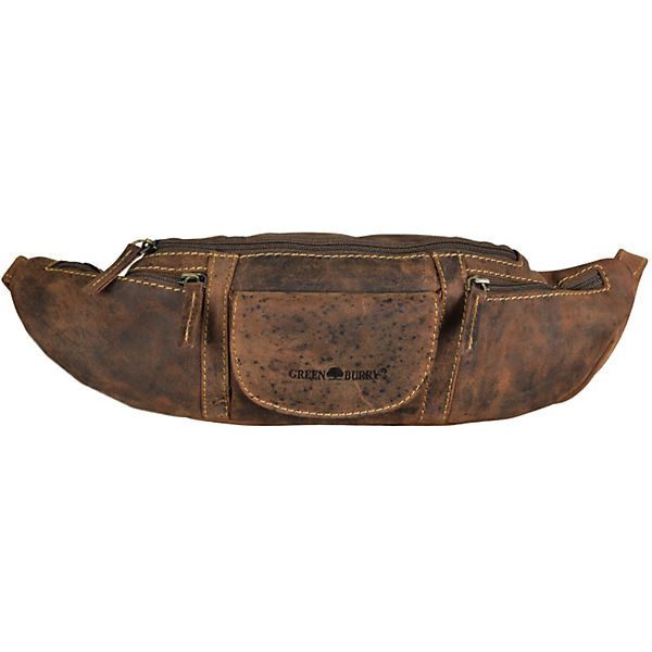 Greenburry Vintage Gürteltasche Leder 37 cm