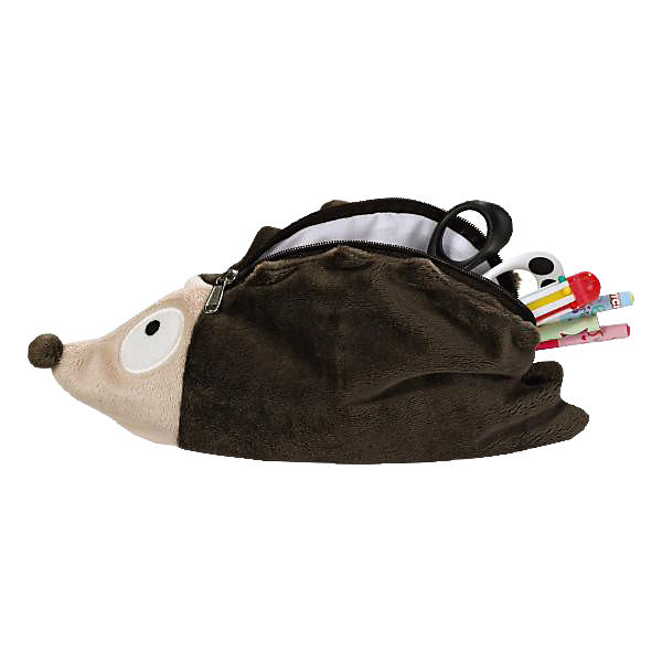 Plüsch-Schlampermäppchen Igel