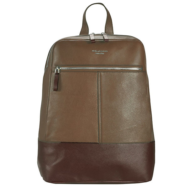 Piquadro Archimede Rucksack Leder 41 cm Laptopfach