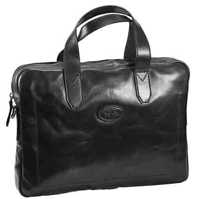 The Bridge Sfoderata Luxe Uomo Aktentasche Leder 40 cm Laptopfach