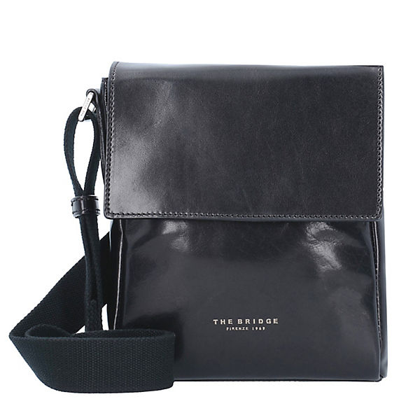 The Bridge Sfoderata Luxe Uomo Umhängetasche Leder 22 cm