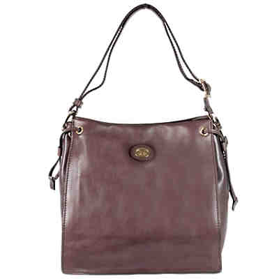 The Bridge Saddlery Donna Schultertasche Umhängetasche Leder 28 cm