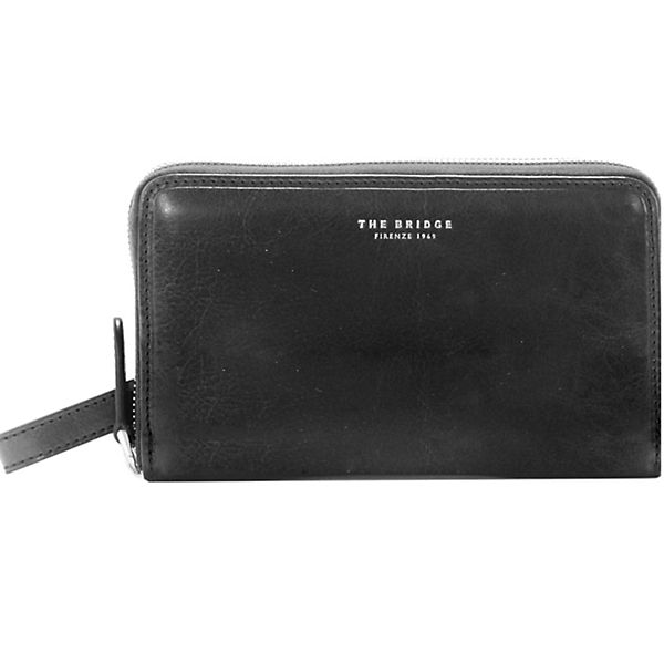 The Bridge Jade Clutch Tasche Leder 41 cm