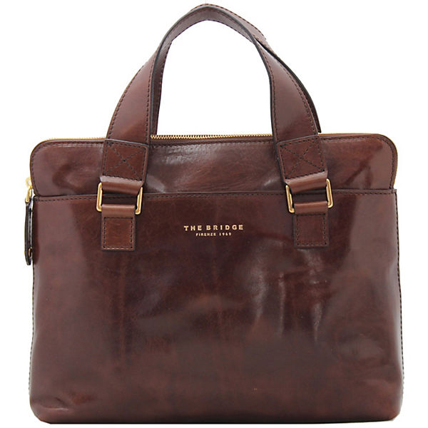 The Bridge Jade Handtasche Leder 35 cm