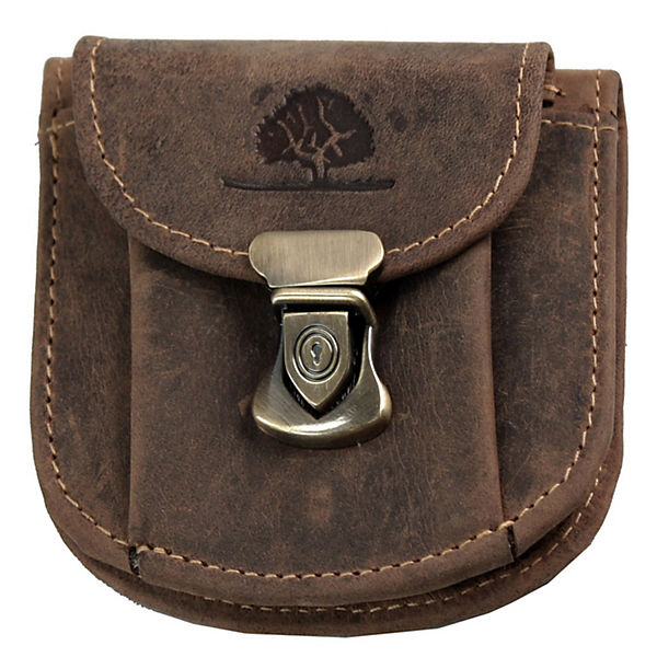 Greenburry Vintage Geldbörse Leder 8,5 cm