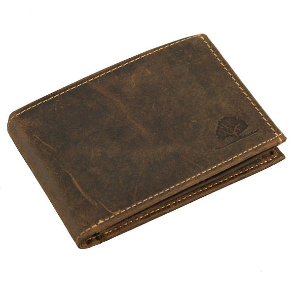 Greenburry Vintage Geldbörse Leder 12 cm