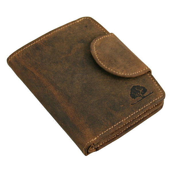 Greenburry Vintage Geldbörse Leder 10 cm