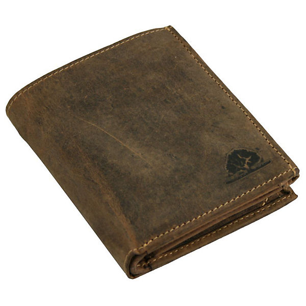 Greenburry Vintage Geldbörse Leder 10 cm