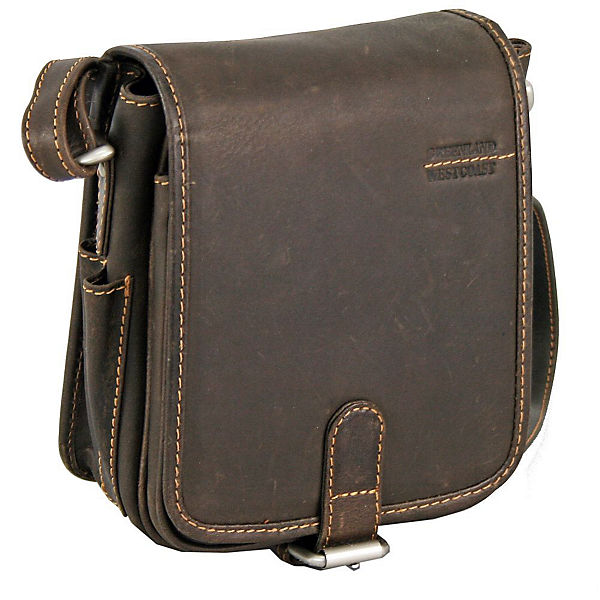 GreenLand NATURE Westcoast Umhängetasche Leder 17 cm