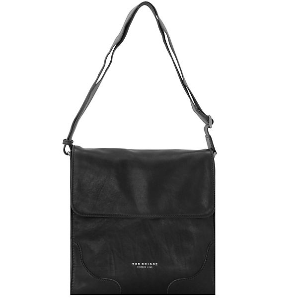 The Bridge Raw Uomo Umhängetasche Leder 30 cm Tabletfach