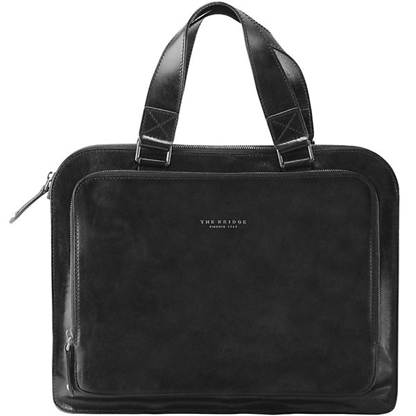 The Bridge Jade Handtasche Leder 40 cm