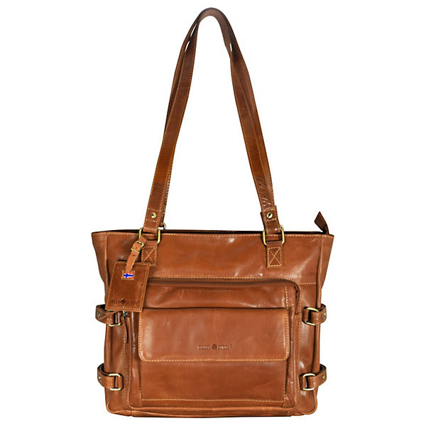 Greenburry Expedition Shopper Tasche Leder 34 cm