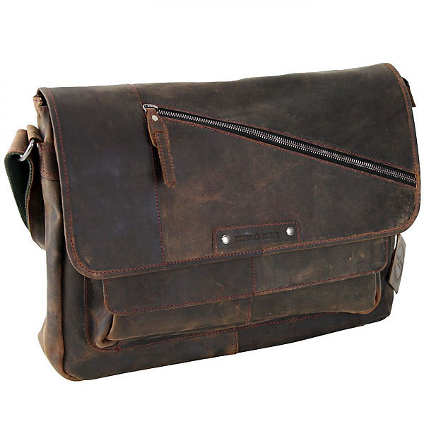 Greenburry Vintage Revival Vol.2 Messenger Leder 40 cm