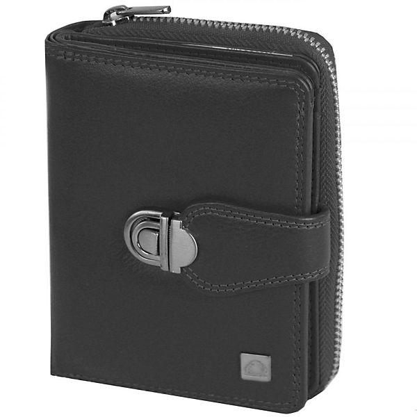 Greenburry Spongy Geldbörse Leder 9 cm