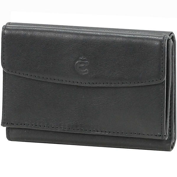 Esquire Logo Geldbörse Leder 10 cm