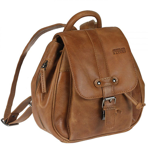 GreenLand NATURE Light Rucksack Leder 29 cm