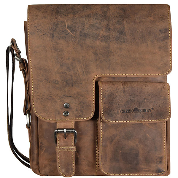 Greenburry Vintage Revival Vol. 1 Umhängetasche Leder 24 cm