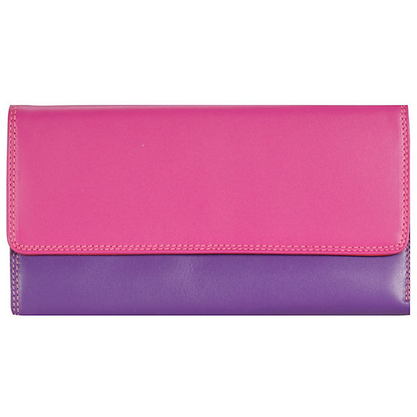 Mywalit Tri-fold Zip Wallet Geldbörse Leder 17 cm