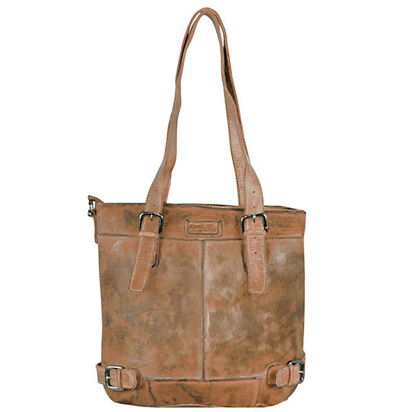 Greenland Femi & Nine Color Shopper Tasche Leder 37 cm