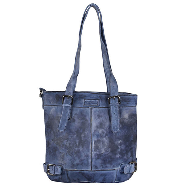 Greenland Femi & Nine Color Shopper Tasche Leder 37 cm