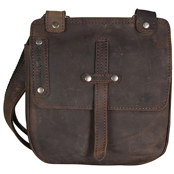 Greenburry Vintage Revival Umhängetasche Leder 21 cm