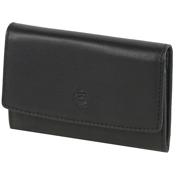 Esquire Logo Geldbörse Leder 9,5 cm