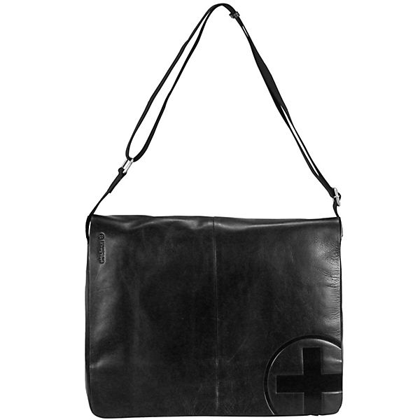 strellson Jones Messenger Leder 40 cm Laptopfach