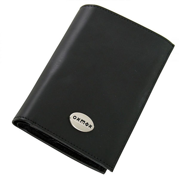 oxmox Leather Kombi-Geldbörse Leder 9,5 cm