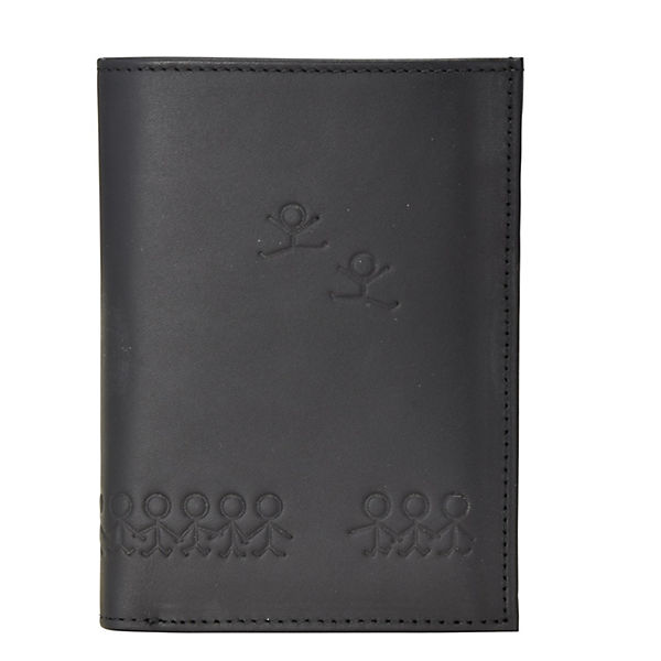 oxmox Leather Kombi-Geldbörse Leder 9,5 cm