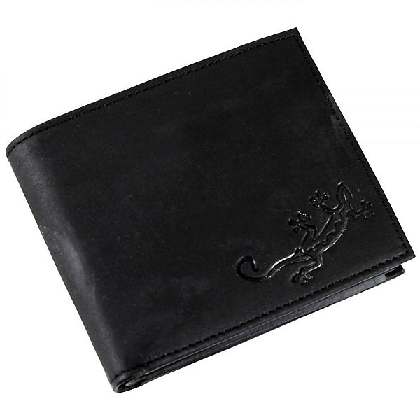 oxmox Leather Geldbörse Leder 12 cm