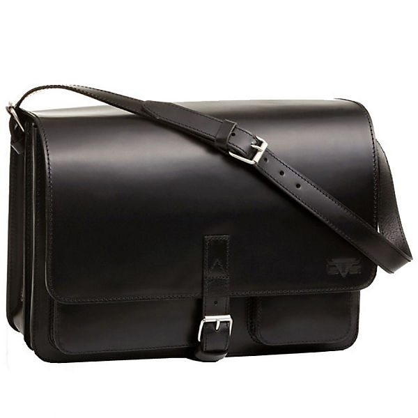 Mika Lederwaren Messenger Leder 40 cm