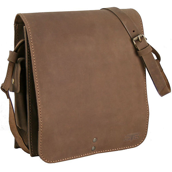 Mika Lederwaren Messenger Leder 30 cm