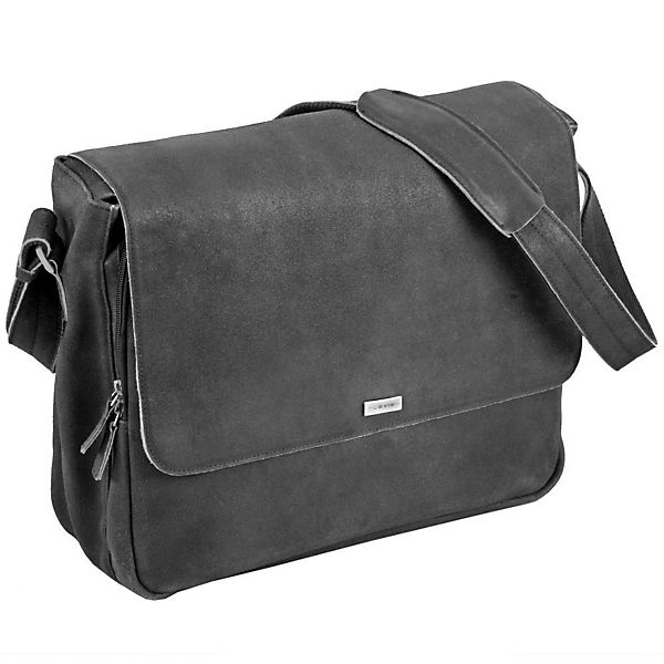 Plevier 30er Serie Messengerbag Leder 41 cm Laptopfach