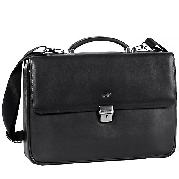 Braun Büffel Golf Aktentasche Leder 39 cm