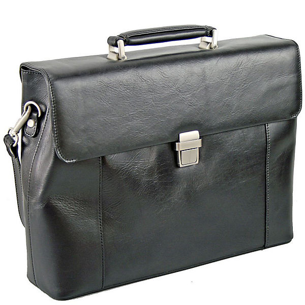 Dermata Aktentasche Leder 40 cm