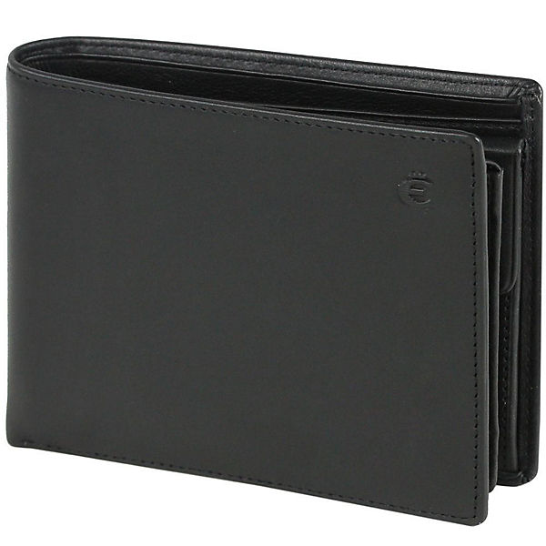 Esquire Logo Geldbörse Leder 12,5 cm