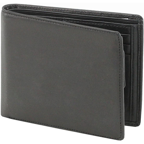 Esquire Logo Geldbörse Leder 12 cm